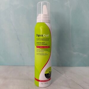 DevaCurl Super Mousse Moisture Rich Coconut Volumizer Style & Shape 5 oz Bottle